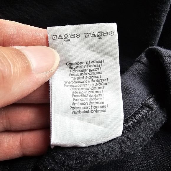 'Devil At My Door' Long Sleeve Crewneck Sweatshirt Adult Size Small - Picture 15 of 15